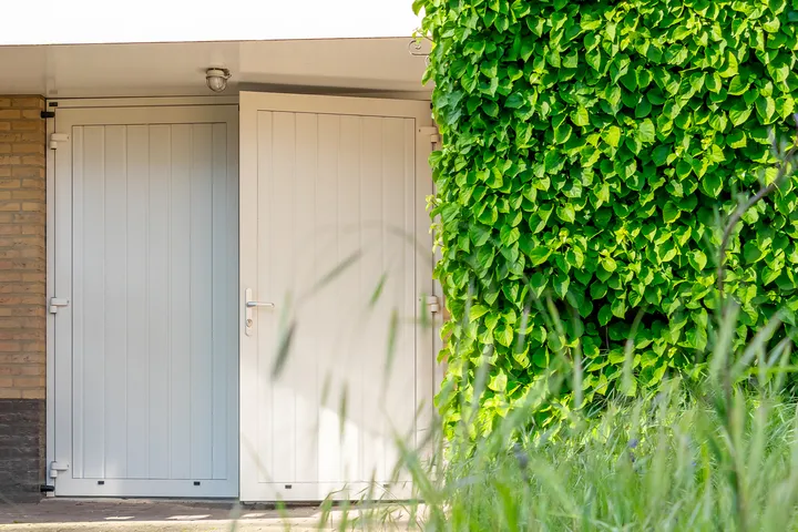 garagedeur vervangen door openslaande deuren