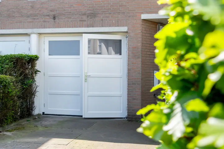 Garagedeur met ramen opties