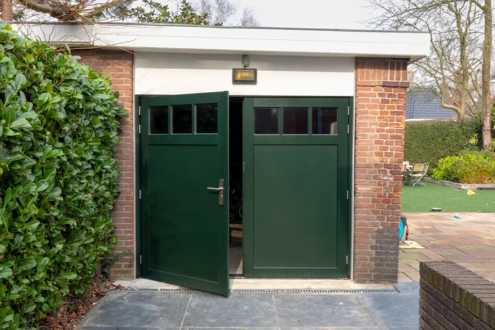 houten garagedeuren openslaand